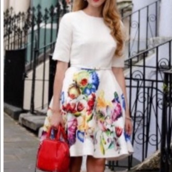 Ted Baker London Dresses | Ted Baker Floral Dress | Poshmark